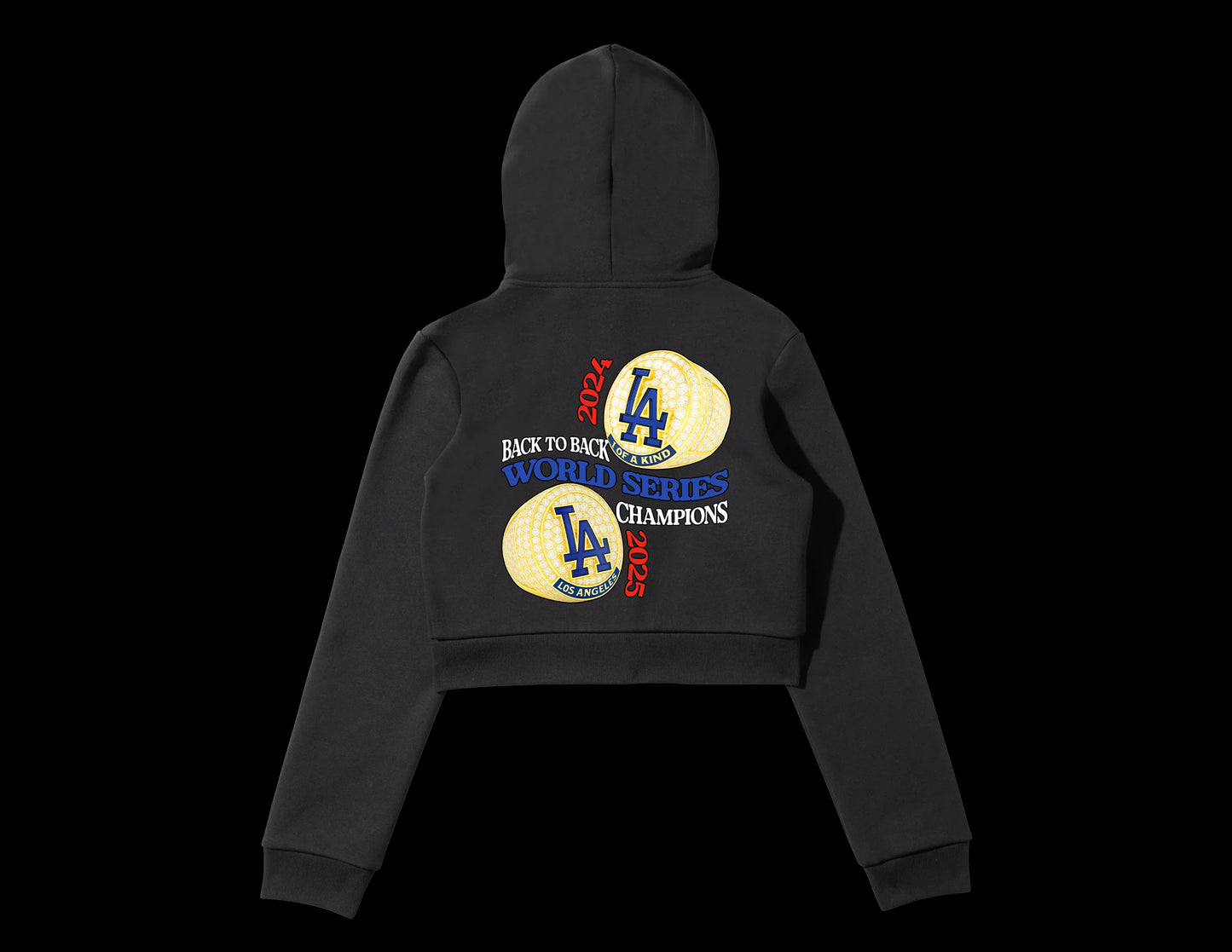 2025 WORLD SERIES CROPPED ZIP UP