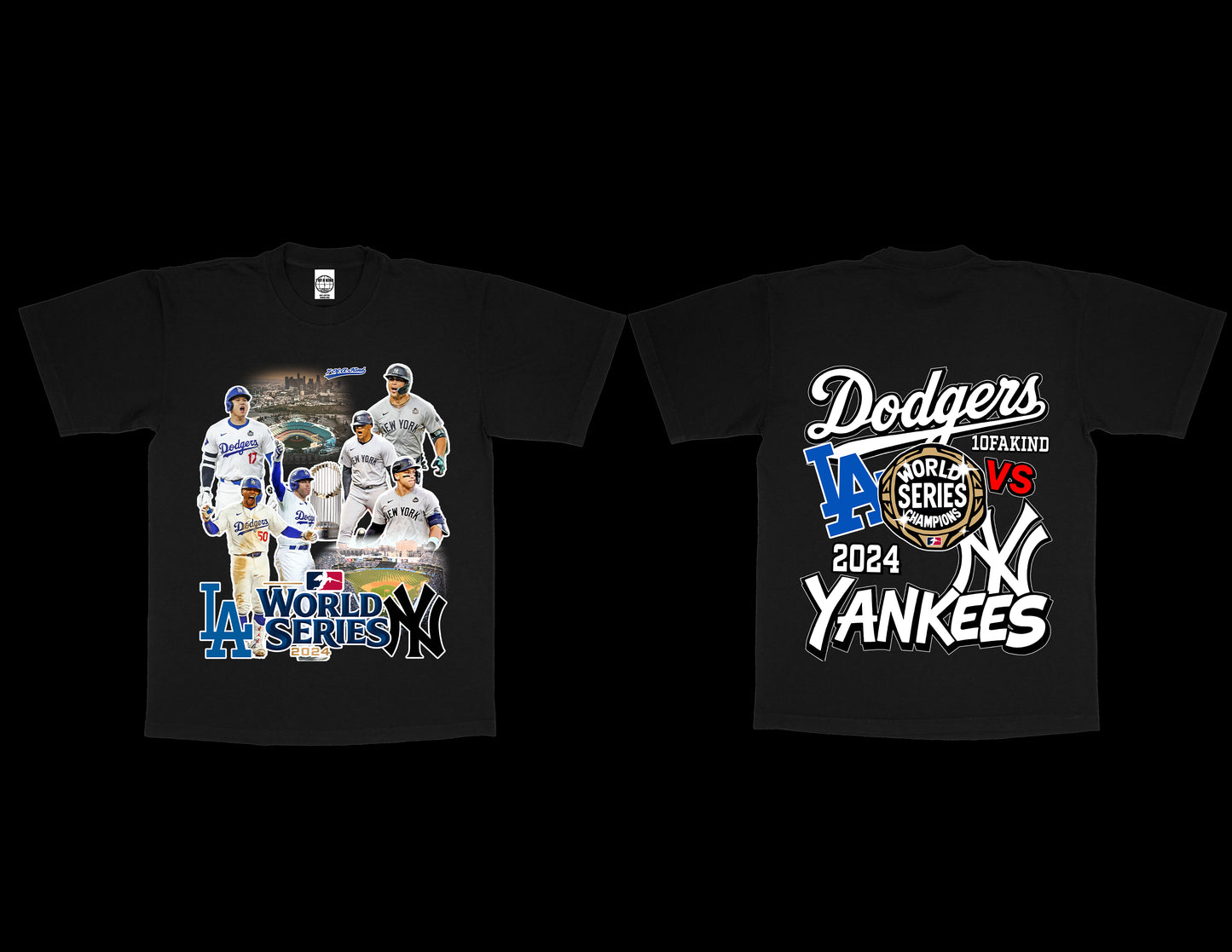 DODGERS VS YANKEES WS TEE