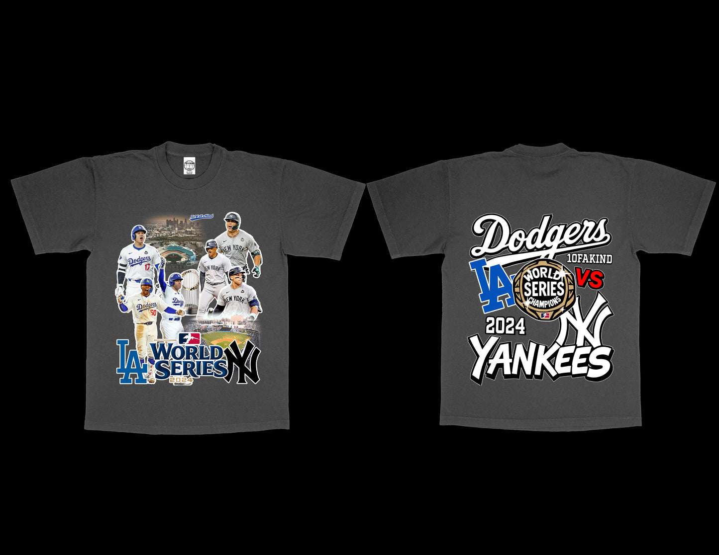 DODGERS VS YANKEES WS TEE