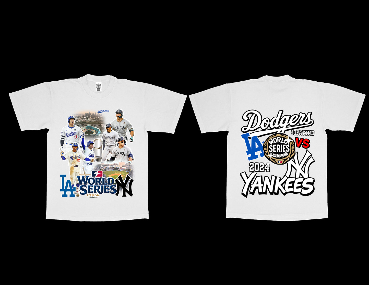 DODGERS VS YANKEES WS TEE