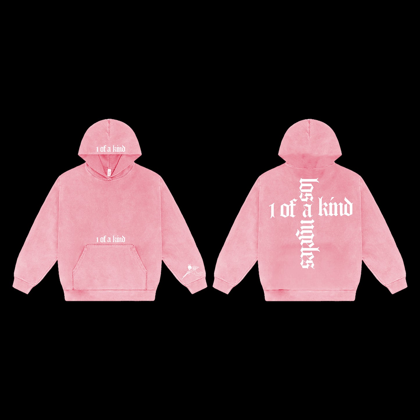 1OFAKIND PINK HOODIE