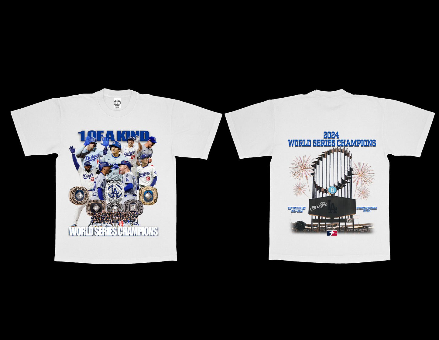 DODGERS WORLD SERIES CHAMPIONS TEE