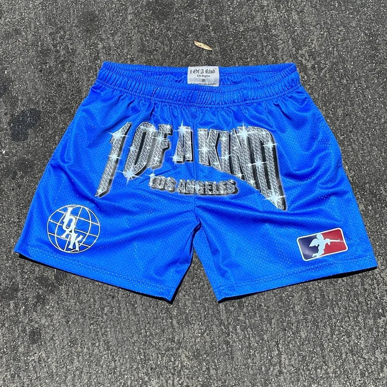 BLUE MESH SHORTS