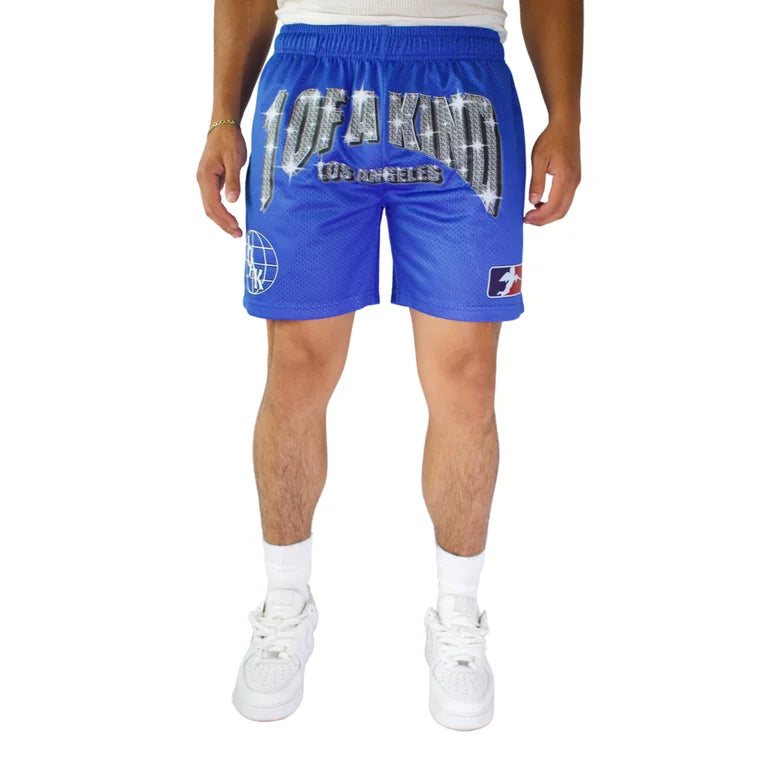 BLUE MESH SHORTS